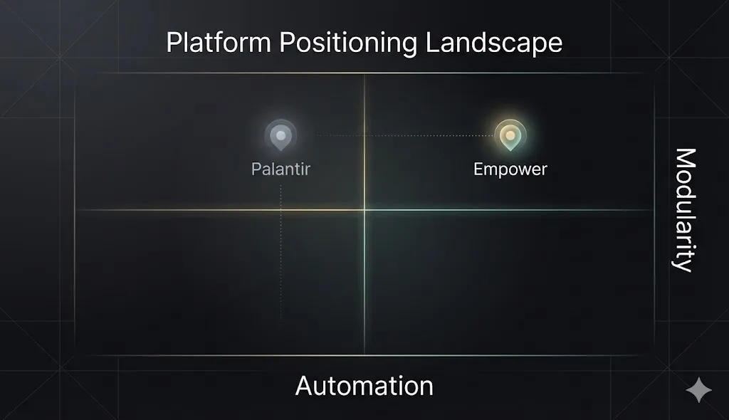 Empower AI positioning in the enterprise AI landscape