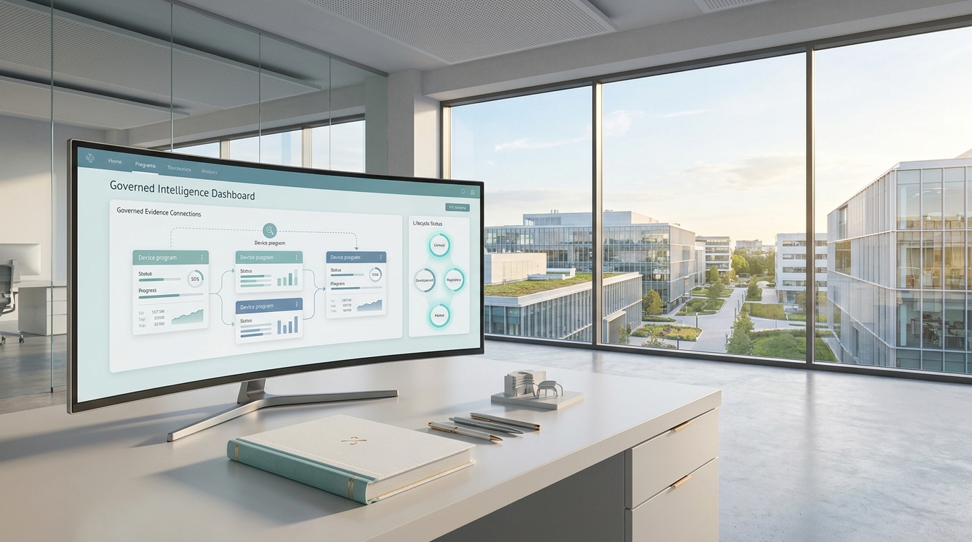 Forward-looking MedTech partnership visual