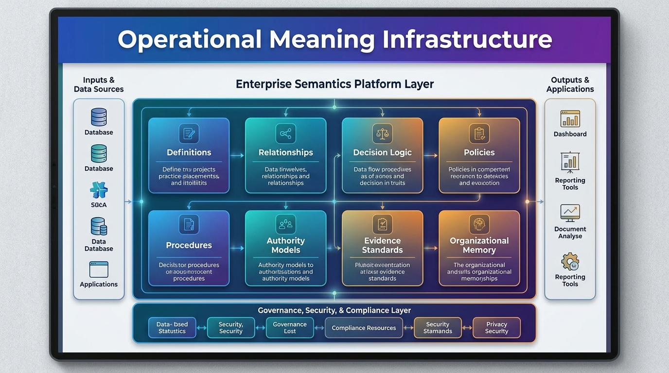 Operational Meaning Infrastructure